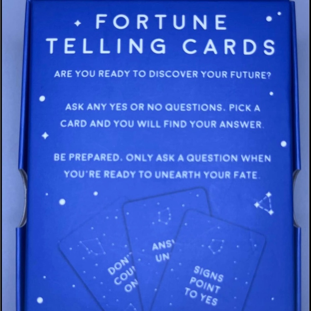 Fortune Telling Cards - Picture 2 of 4